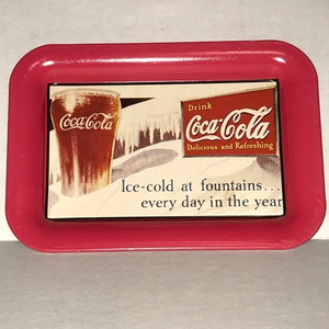 1991 Coca Cola‎ Metal Tip Tray